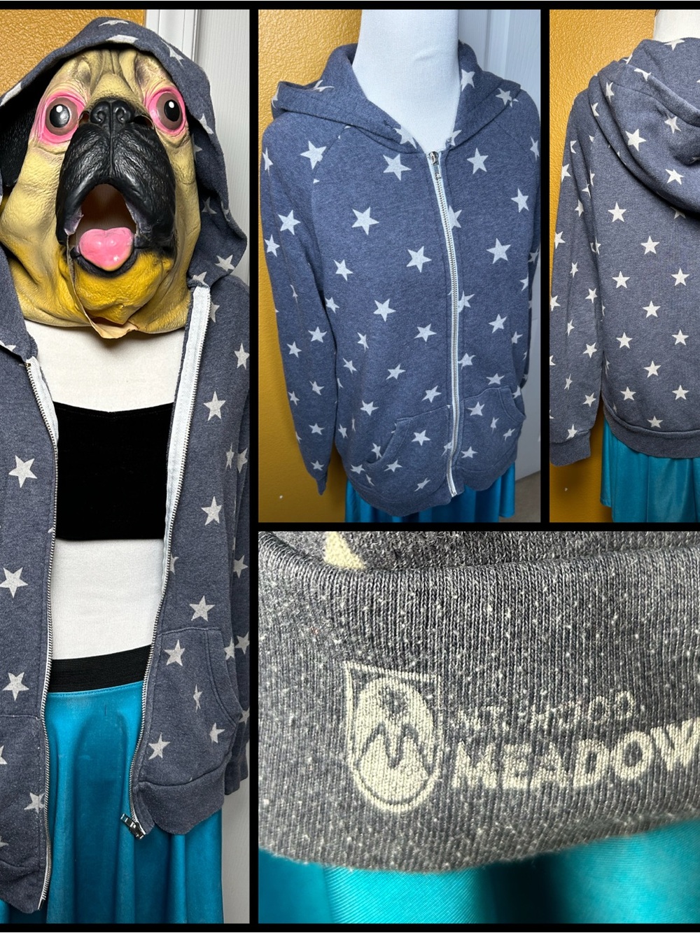 ALTERNATIVE, MT HOOD MEADOWS star hoodie!!